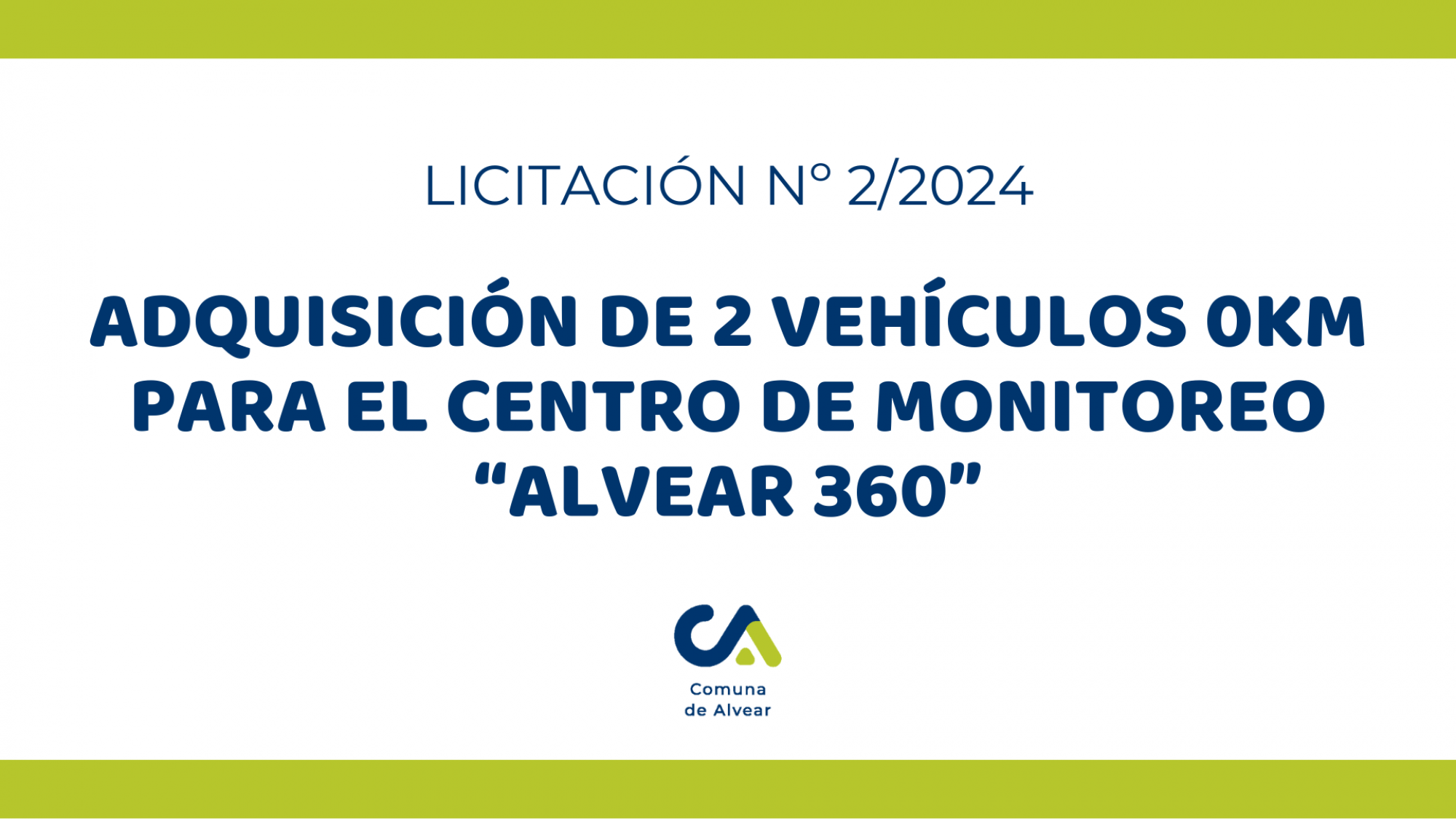 Licitación Pública Nº 2/2024