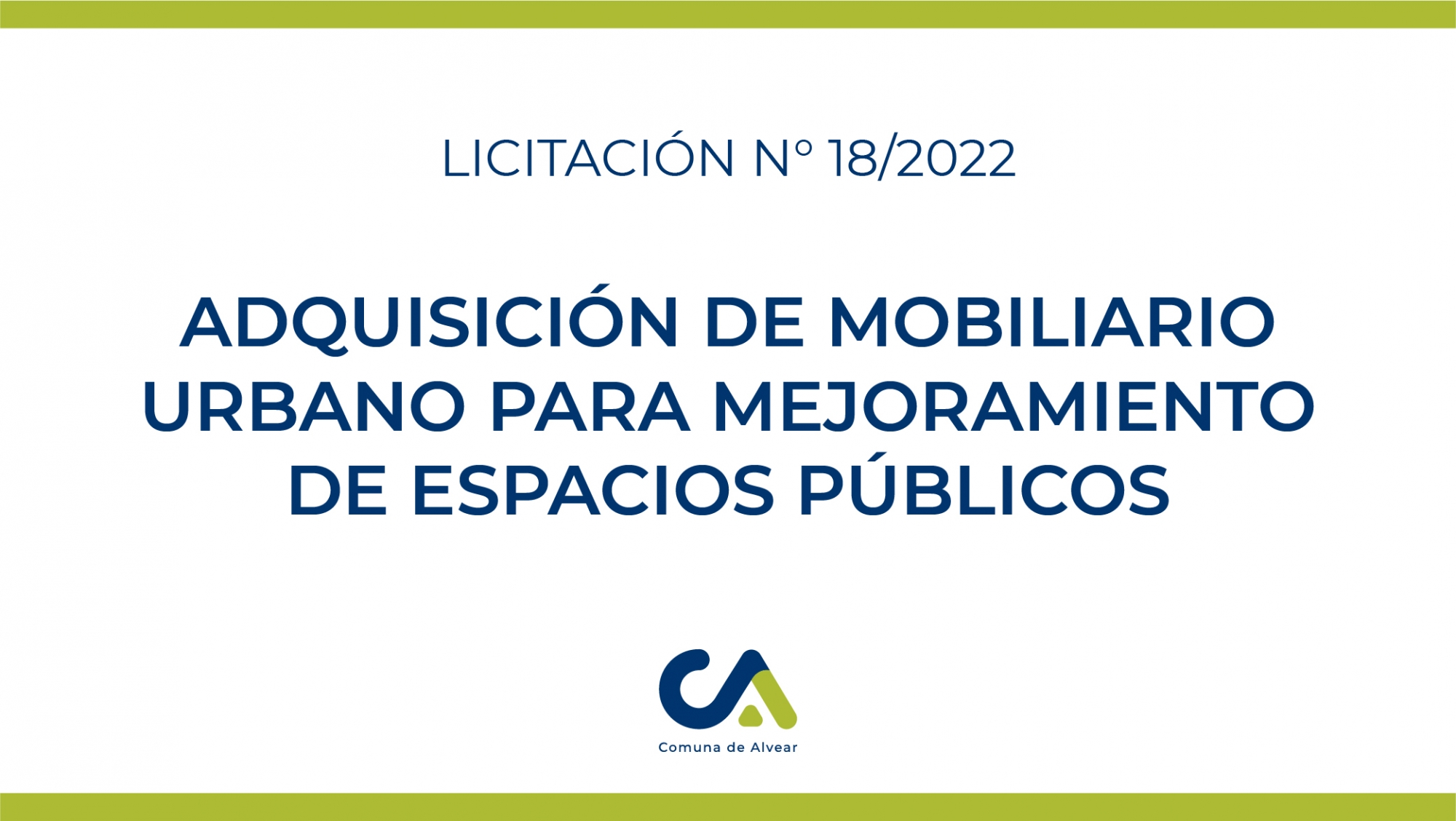 LICITACIÓN PÚBLICA Nº 18/2022
