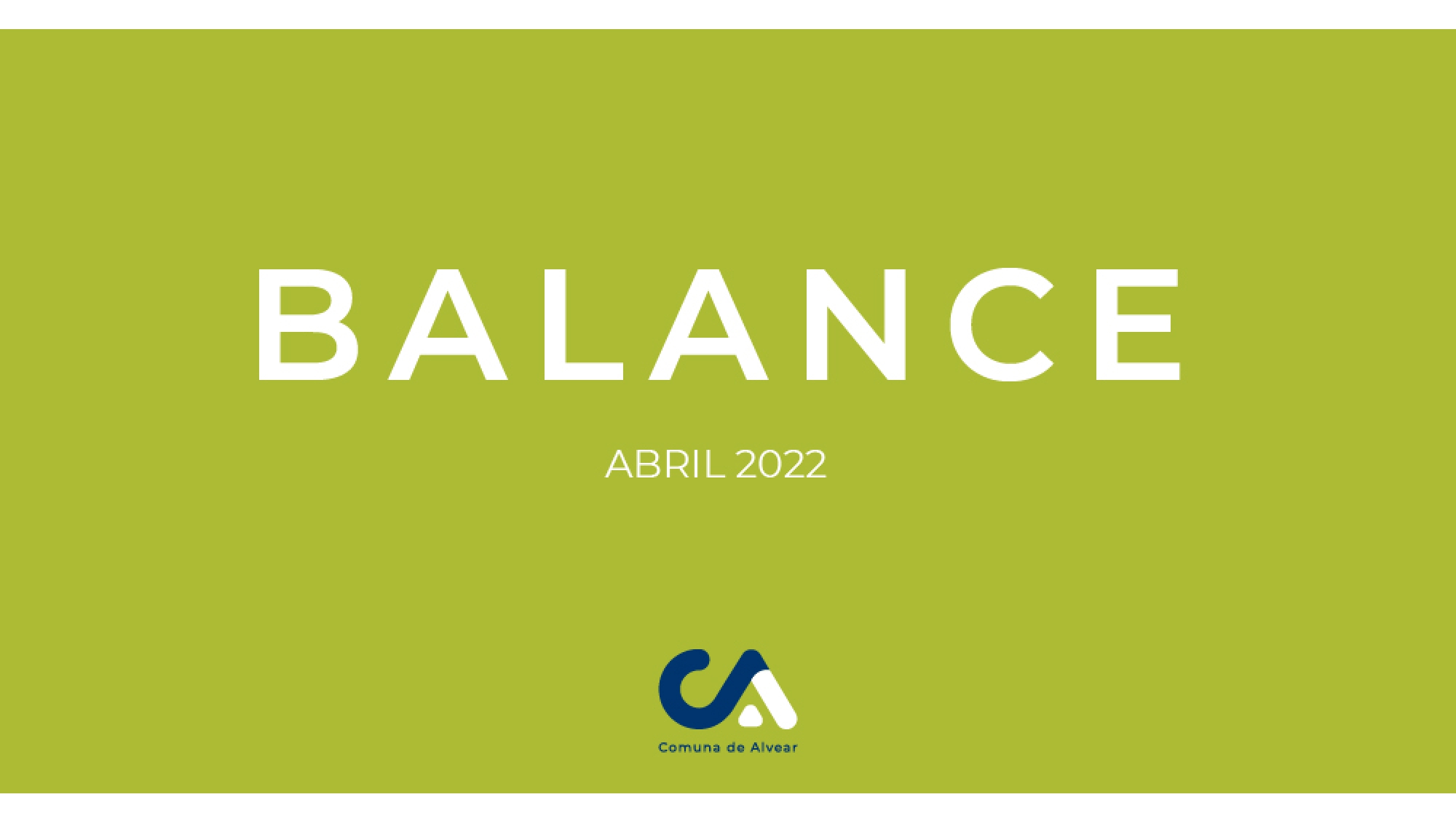 BALANCE ABRIL 2022