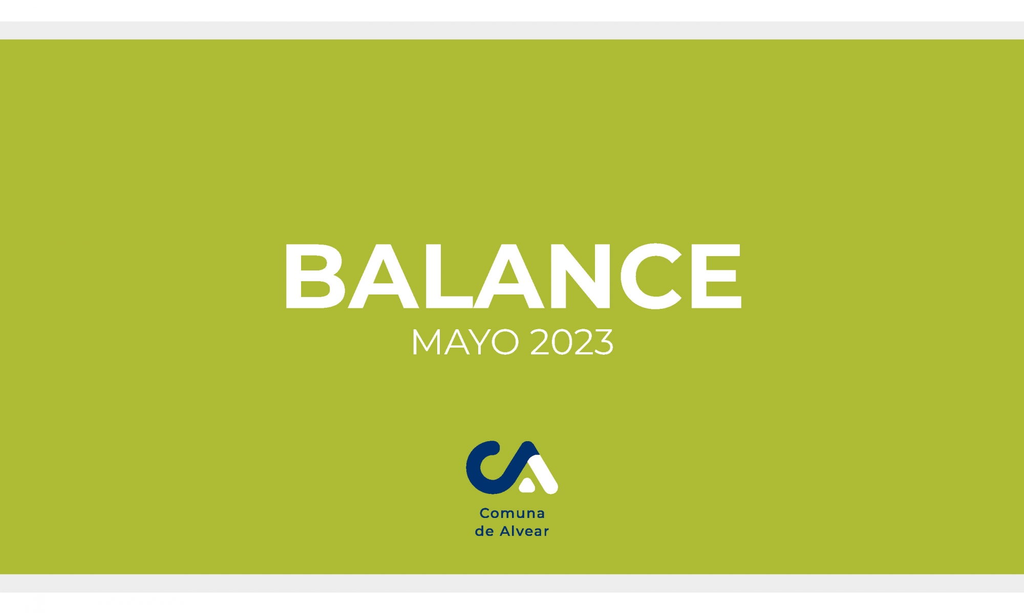 BALANCE MAYO 2023
