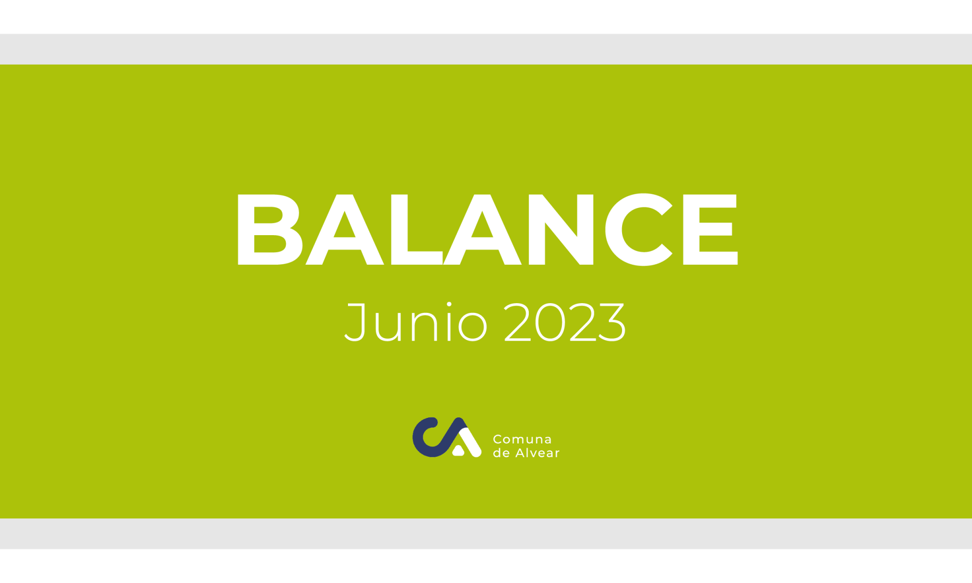 Balance Junio 2023