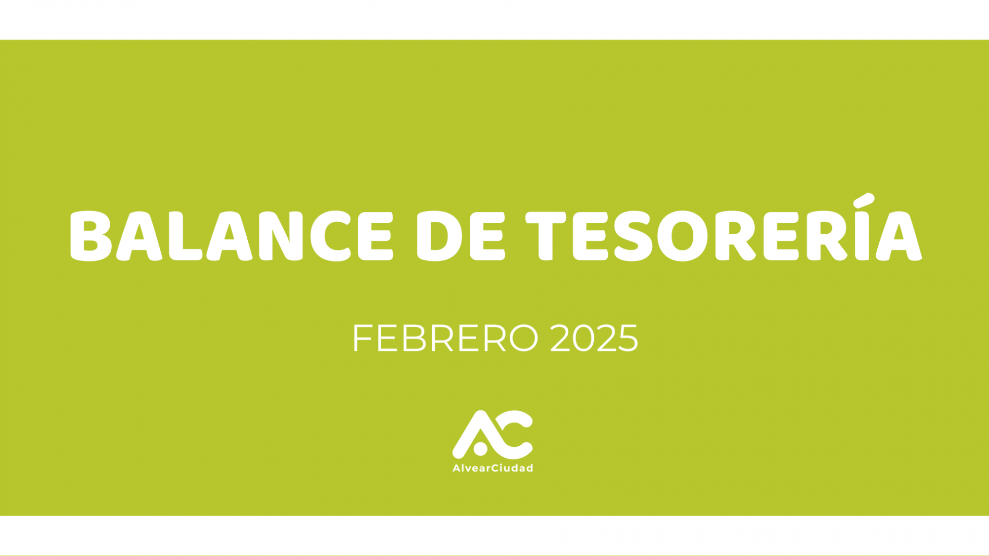Balance de Tesorería Febrero 2025
