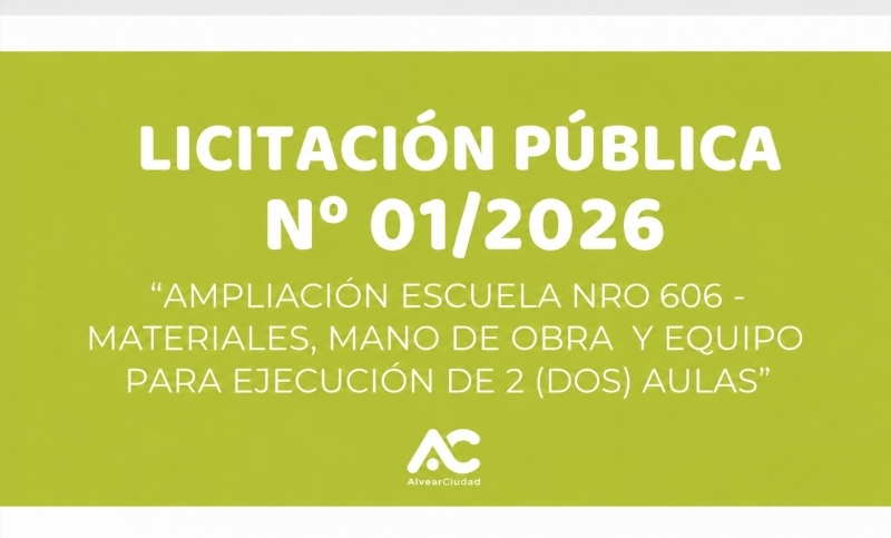 LICITACIÓN PÚBLICA N° 01/2026